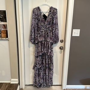 ASTR the Label Anora Floral Tiered Maxi Dress